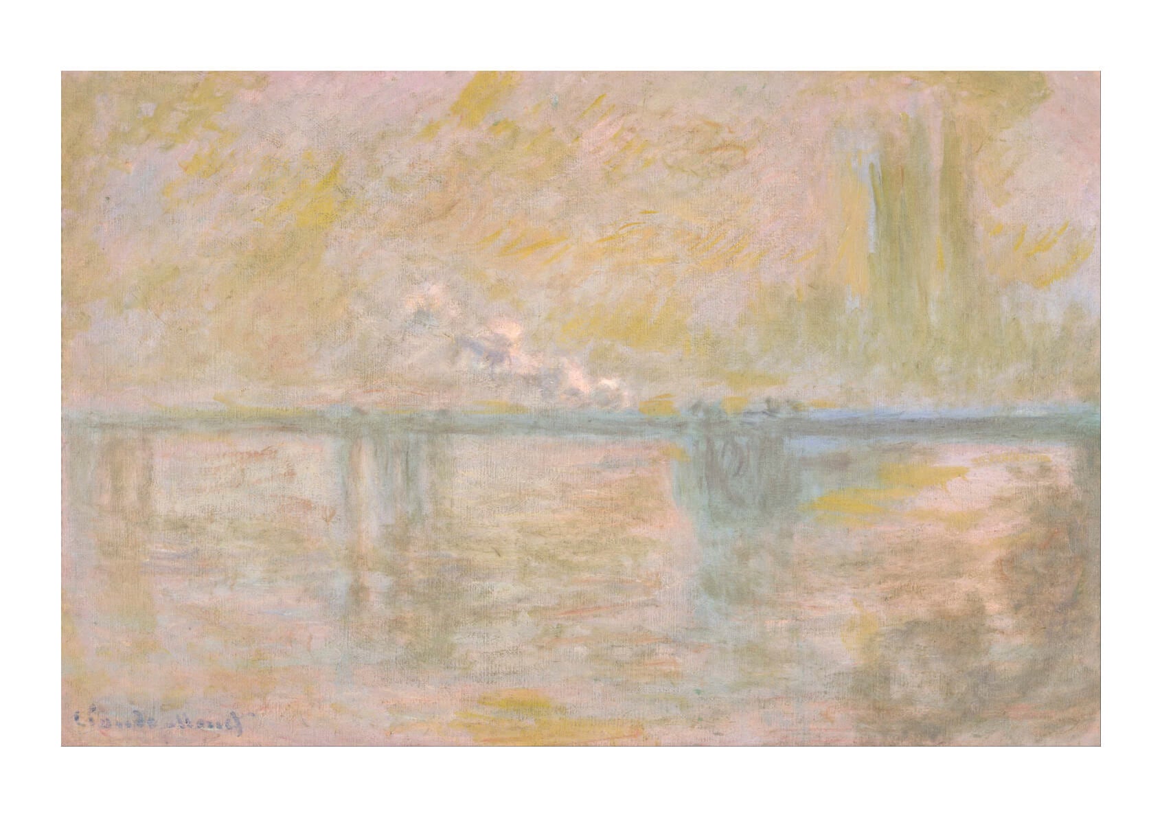 Claude Monet Charing Cross Bridge In London