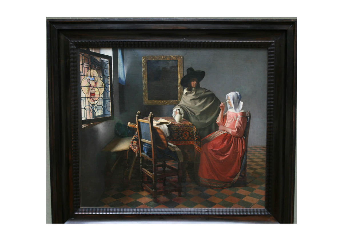 Johannes Vermeer The Wine Glass — Spiffing Prints