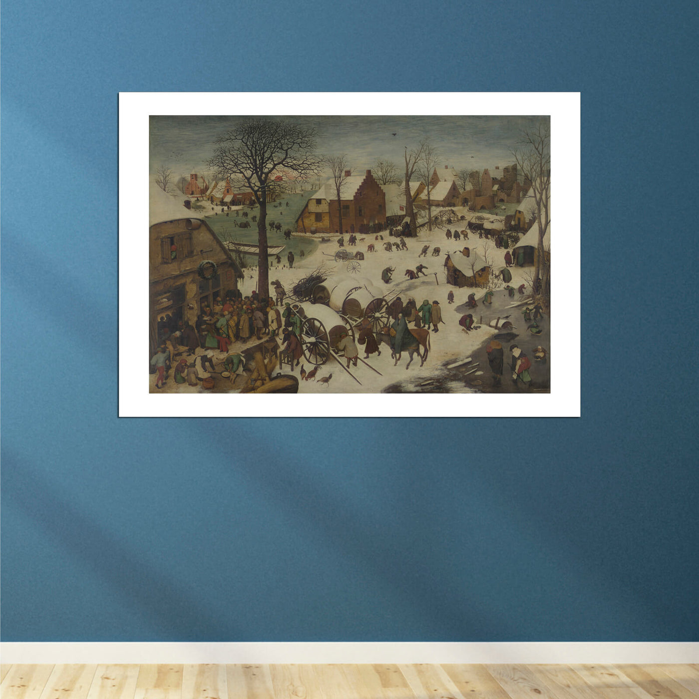 Pieter Bruegel The Elder The Numbering At Bethlehem — Spiffing Prints