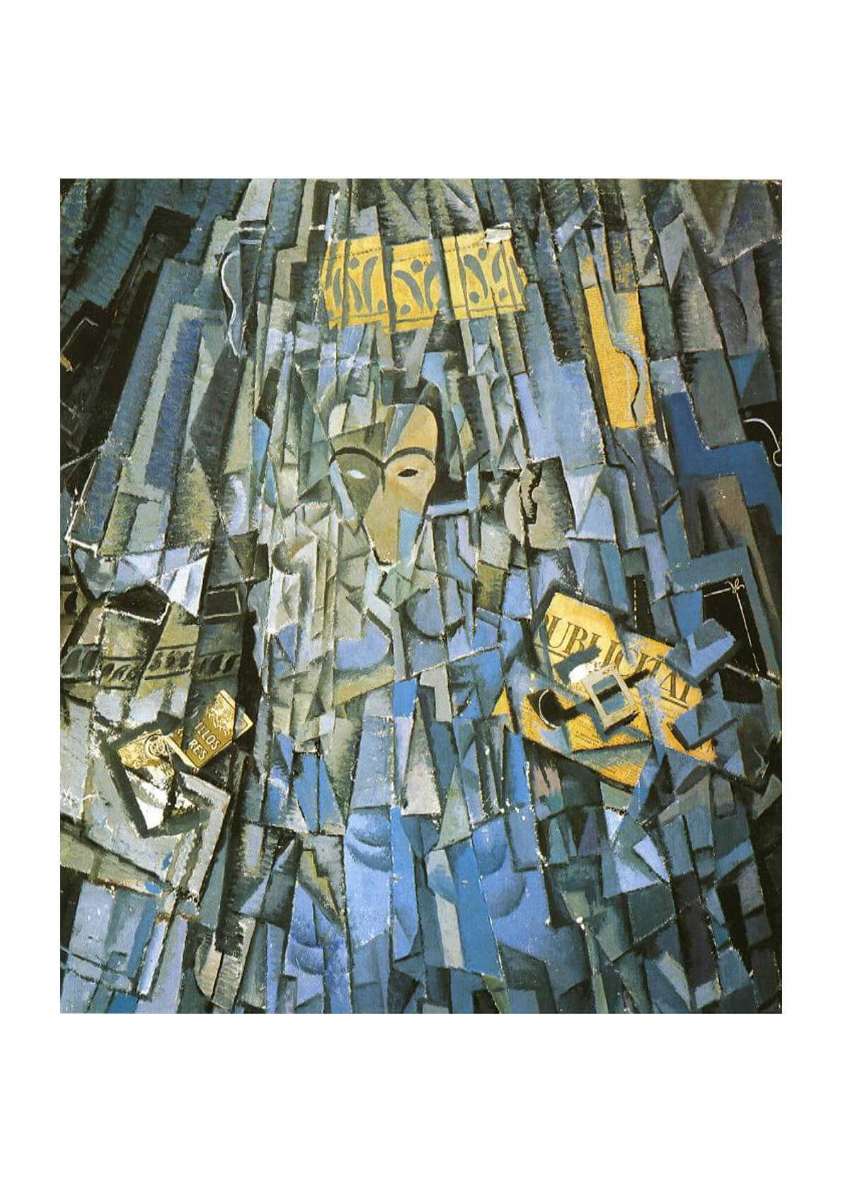 Salvador Dali Cubist Self Portrait — Spiffing Prints