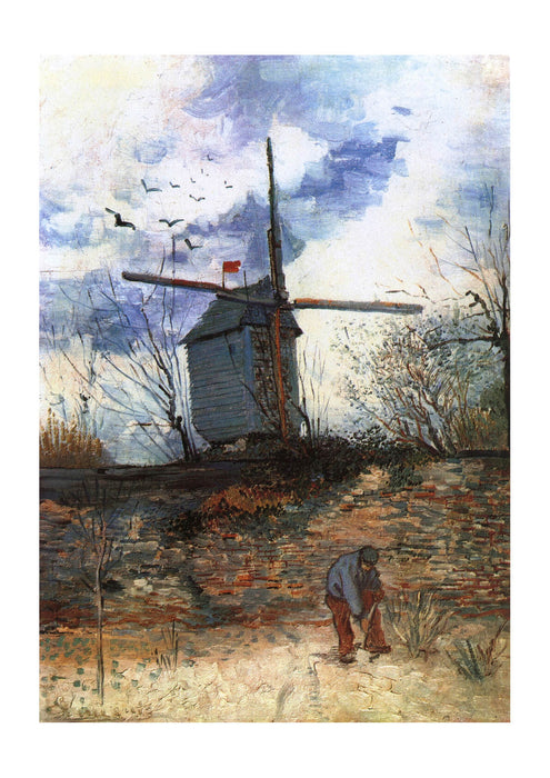 vincent van gogh le moulin de la galette