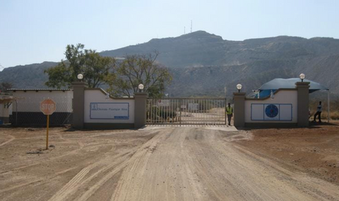 La mine d'Okorusu en Namibie