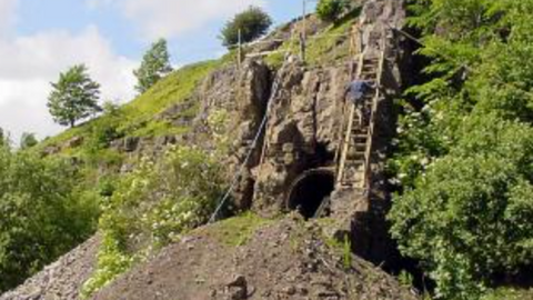 Rogerley Mine in Engeland