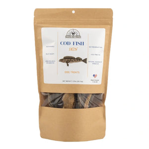 Cod Fish Skins - Pacific Pet Treats - Beams Fish Skins