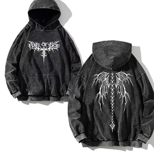 Wing Y2K Hoodie - SpiderSkizzy
