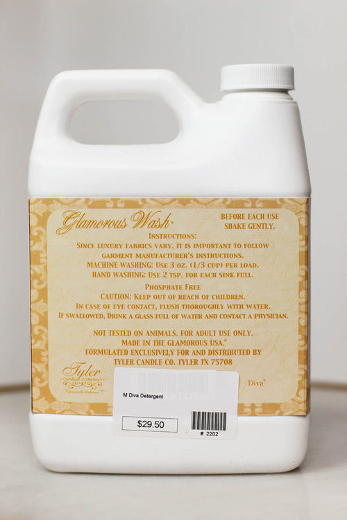 Tyler Candle Company Glamorous Wash Fine Laundry Detergent - Luxury Li