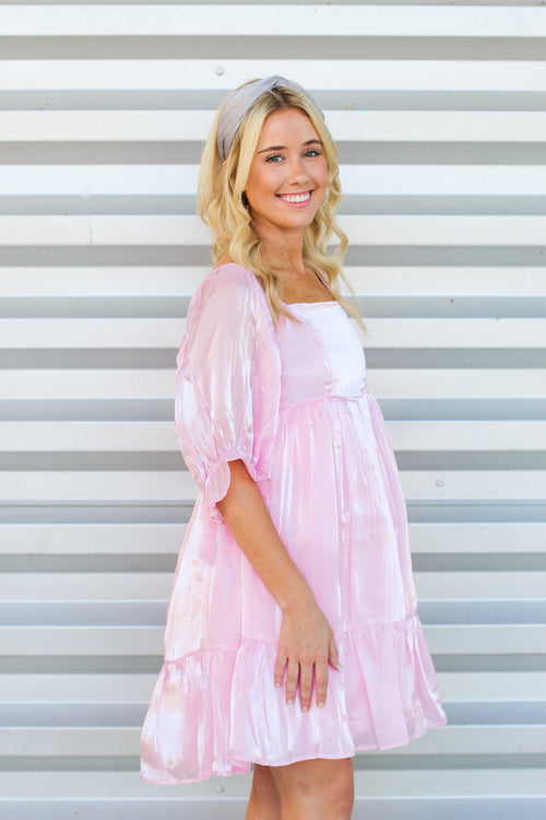 Nothing but Love Dress-Light Pink