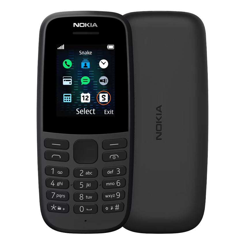 Nokia 105 Dual-Sim New Sealed Unlocked with Warranty - Fonez