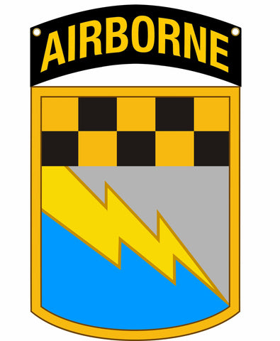 525th Expeditionary Military Intelligence Brigade Sign – Round Canopy
