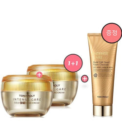 TONYMOLY: Intense Care Gold 24K Snail Cream Gold Foam
