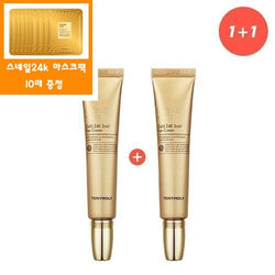 TONYMOLY: Intense Care Gold 24K Snail Eye Cream+ / Gold 24k Snail Mask Sheet 10 Sheets
