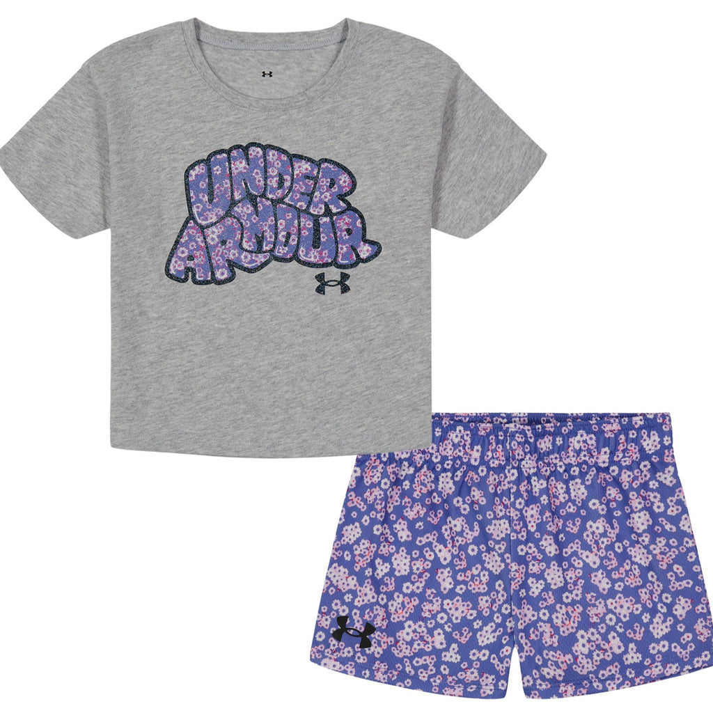 Under Armour Kids Brilliant Violet Glitter Applique Hoodie – Twiggz