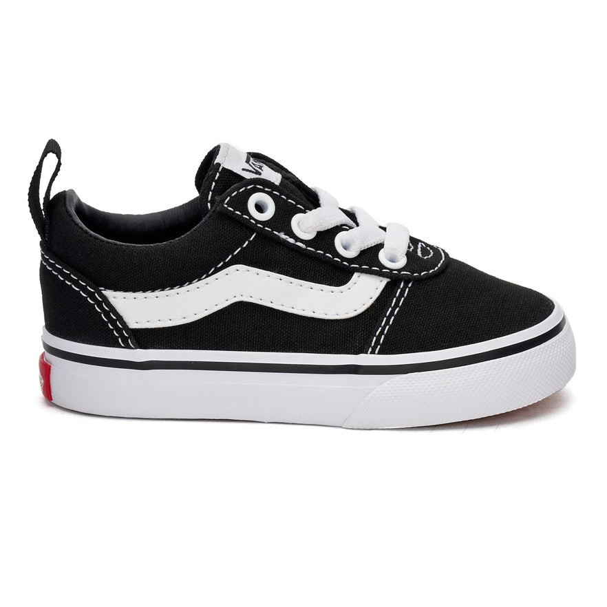 vans black and white ward