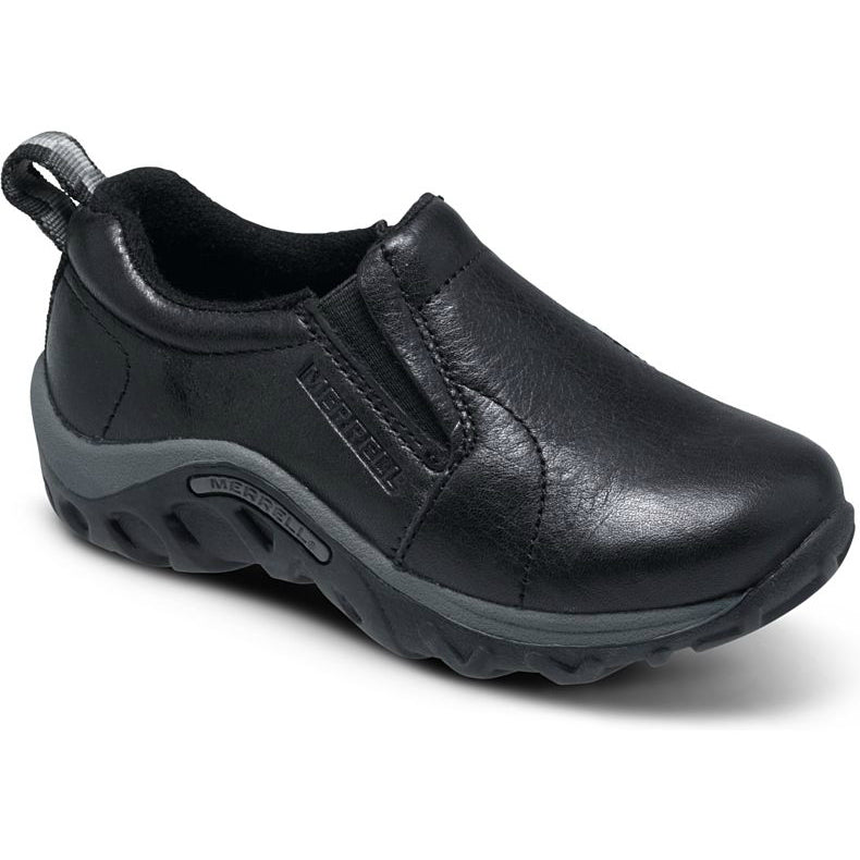black leather merrell shoes
