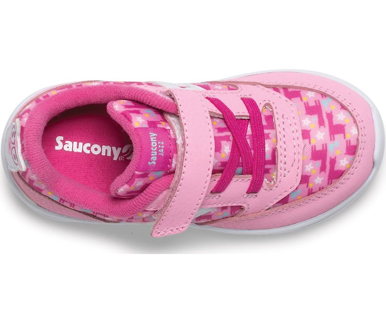 saucony jazz toddler pink