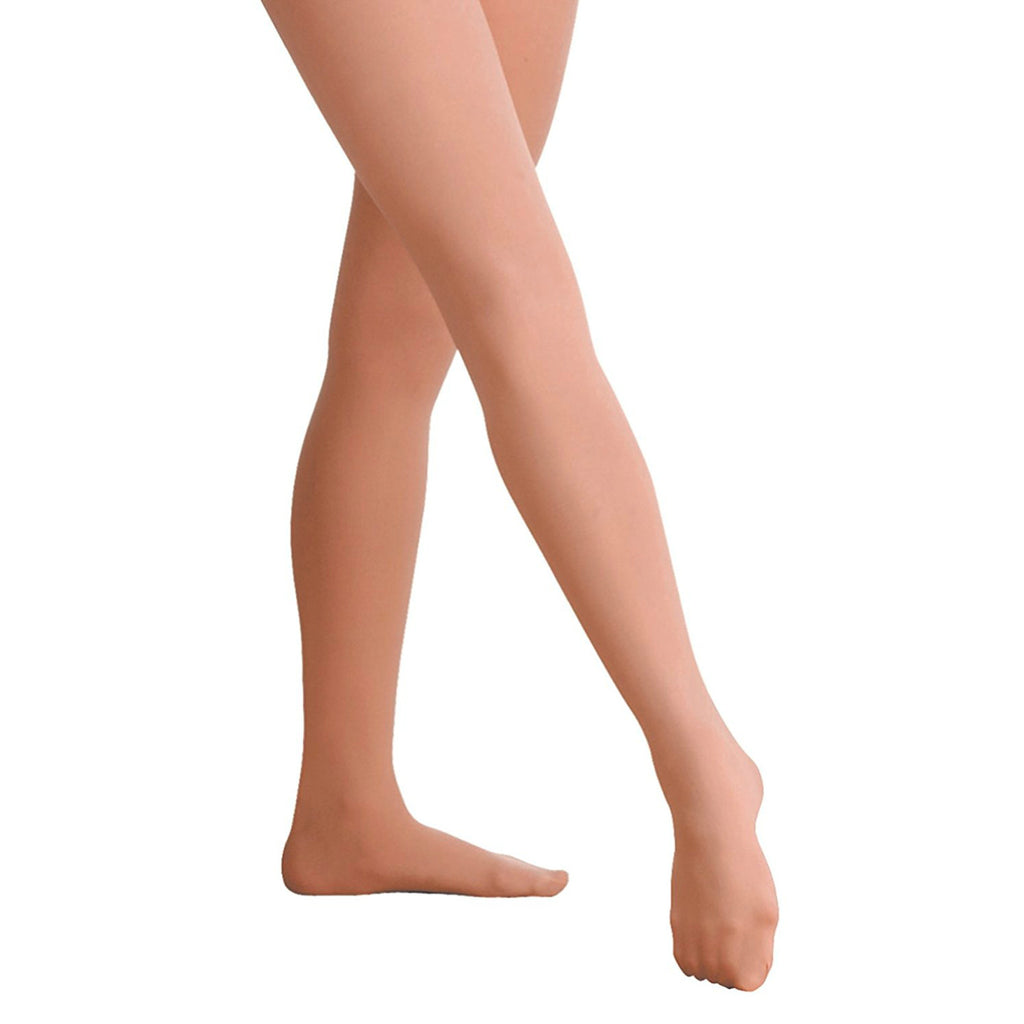 BALLET PINK FOOTED TIGHTS - Brazen Dancewear