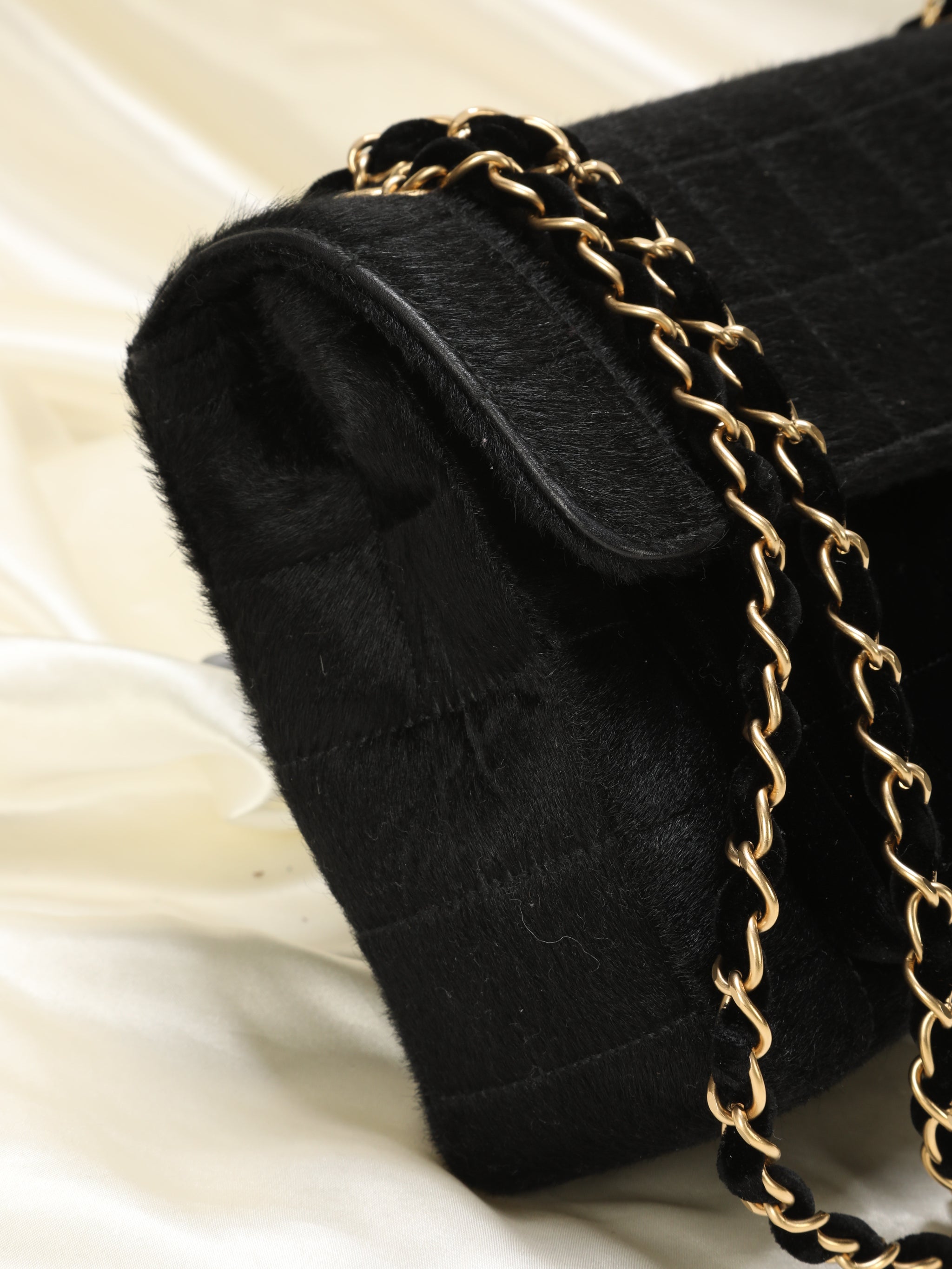 Chanel Pony Hair Half Flap 812