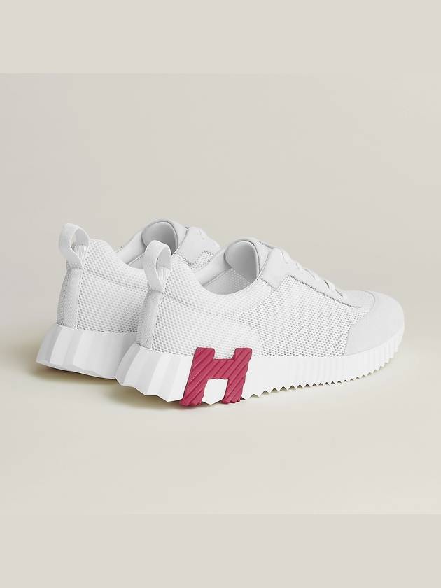 Bouncing Mesh Low Top Sneakers Blanc White 941
