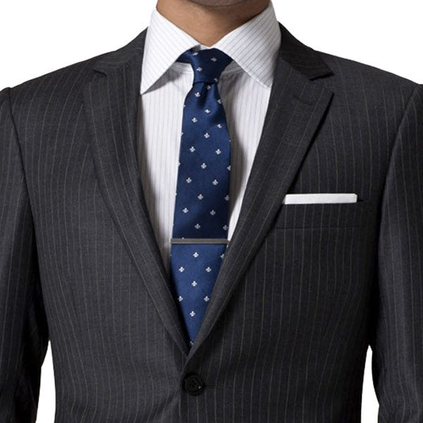 Dark Gray Stripe Suit - ChicerMan