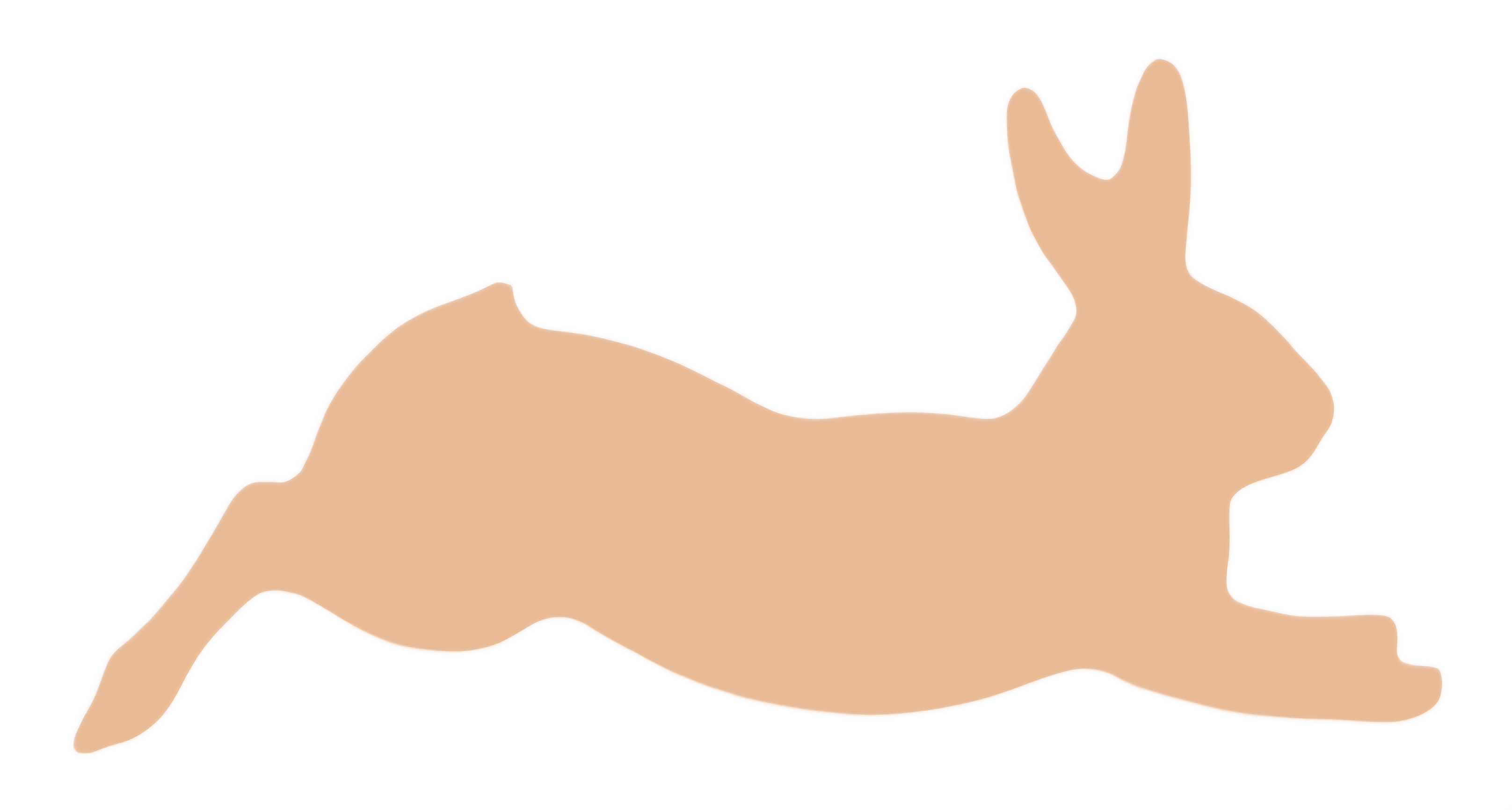 F6297 Rabbit Metal Blank