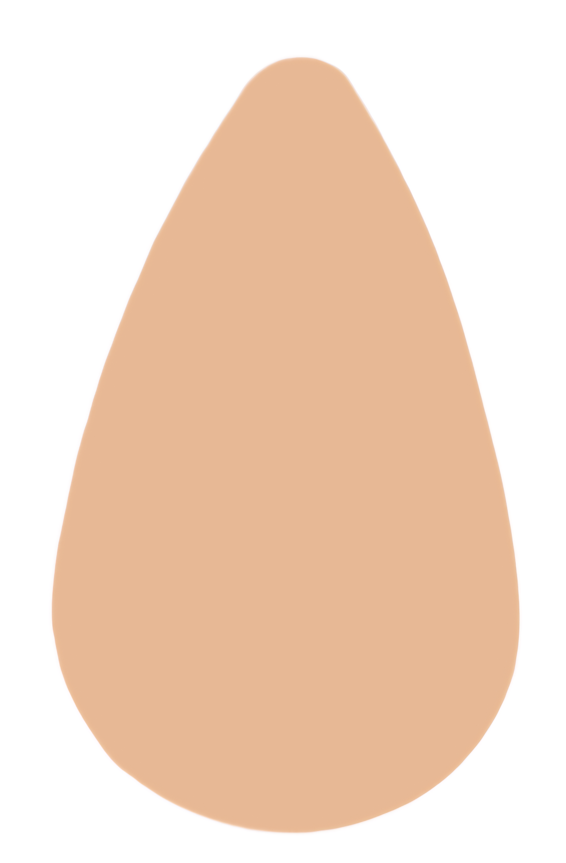 F6299 Teardrop Metal Blank