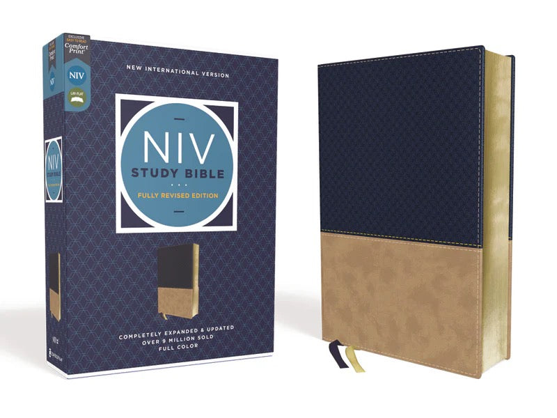 NIV Study Bible, Fully Revised Edition, Red Letter, Comfort Print
