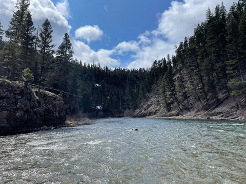 The Canyon Float on The Blackfoot River in Montana