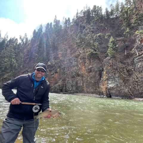 Cutthroat Trout from The Blackfoot River in Montana