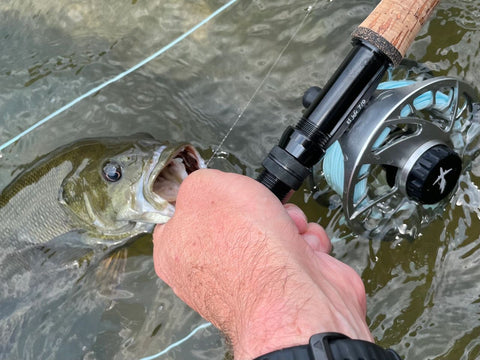 El Jefe with an Iowa Smallmouth Bass