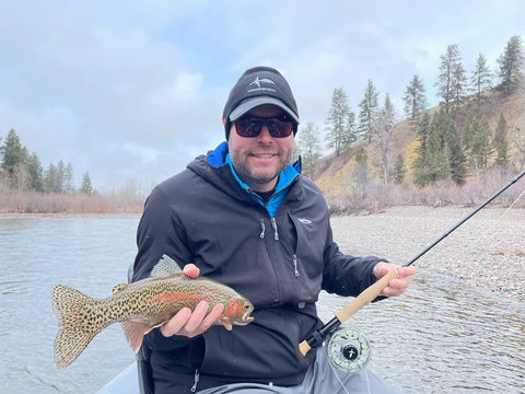 Solid El Jefe Caught Rainbow Trout on The Blackfoot River in Montana