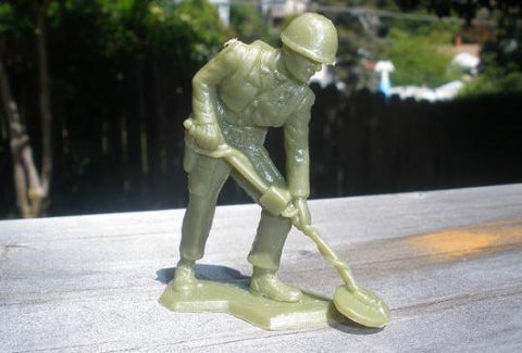 Army Man Metal Detector