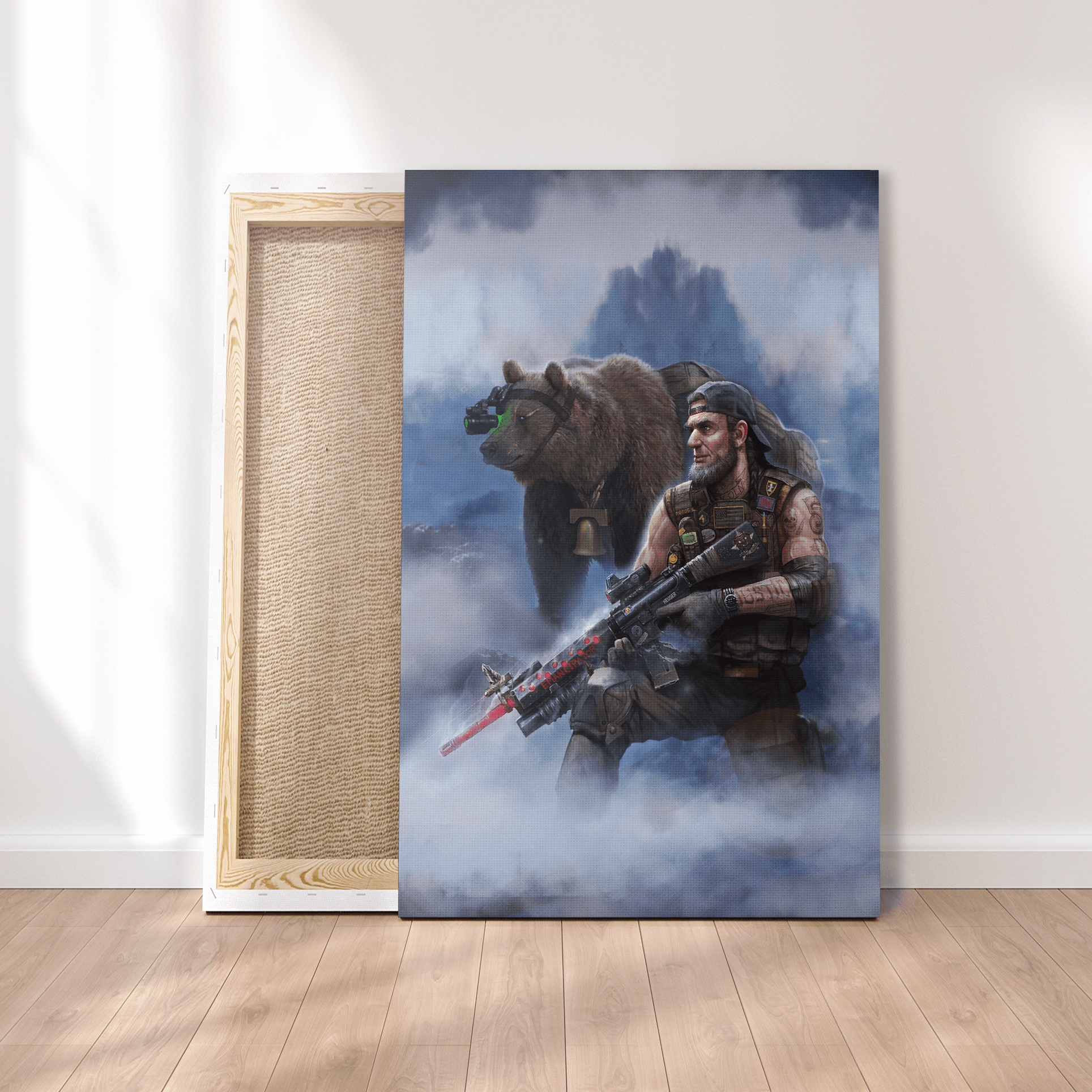 Grizzly King - Canvas | American AF - AAF Nation