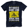 My Rights Don't End - Don't Tread On Me