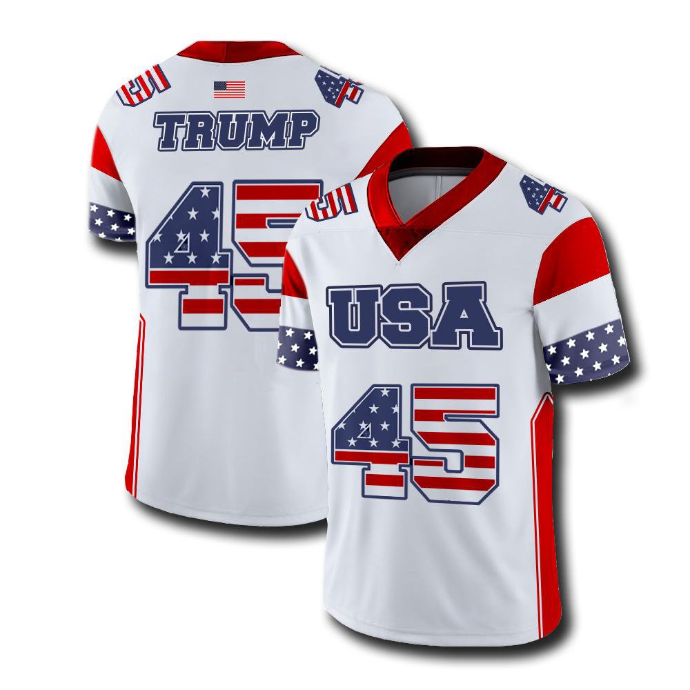 trump 45 baseball jersey