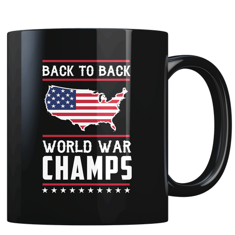 Back World War Champs! - Coffee Mug 