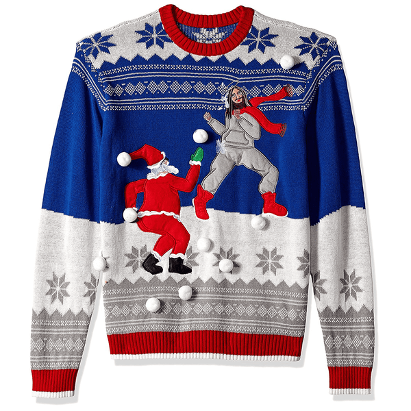 santa jesus sweater