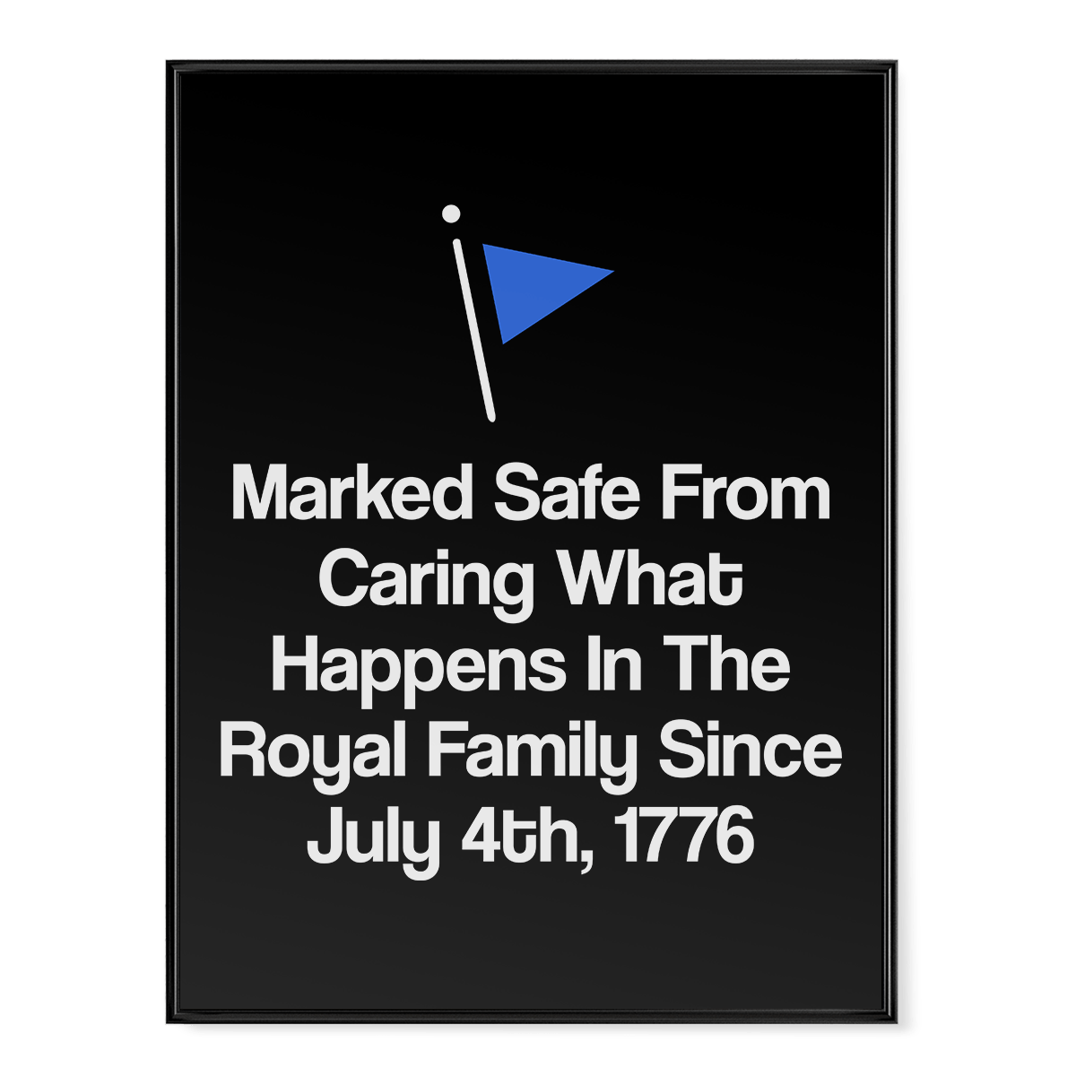 marked safe from