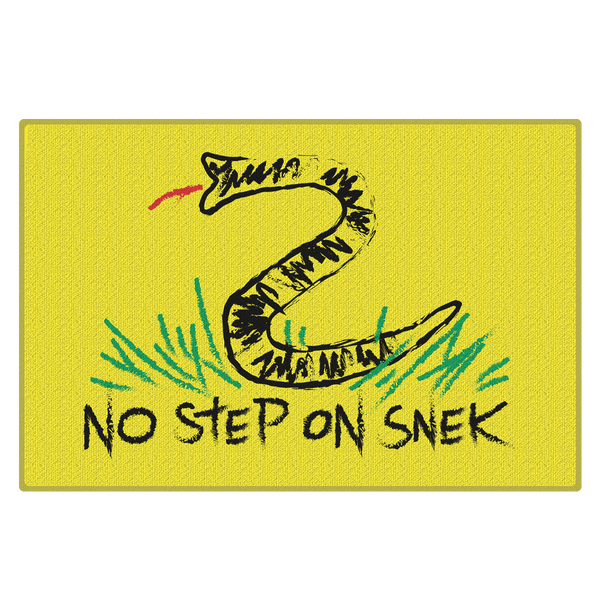 No Step on Snek - Door Mat | American AF - AAF Nation
