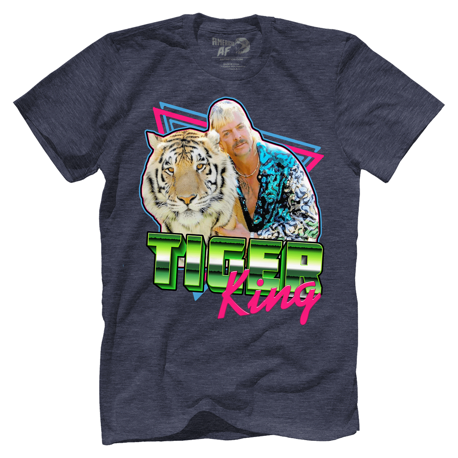 mens tiger king shirt