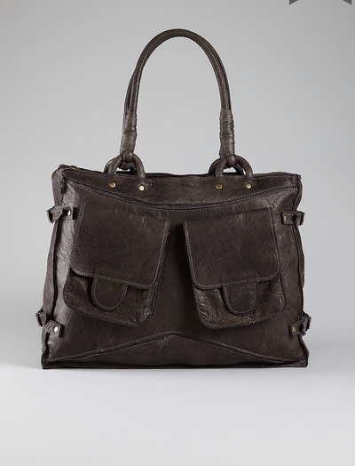 Large Handmade Lambskin Leather Prosperity Handbag | Giving Bracelets