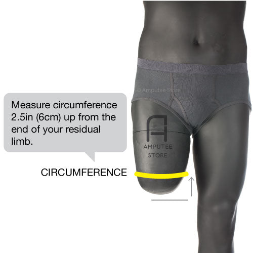 How to measure above knee amputee for Alps General Purpose Liner.