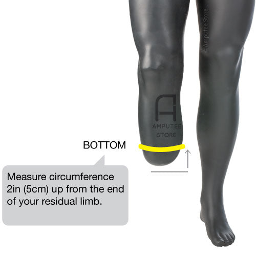 How to measure for Alps prosthetic sock with coolmax.