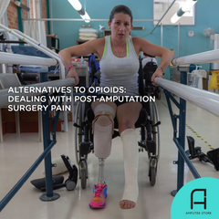 There are alternatives to opioids to help patients deal with post-amputation surgery pain.