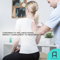 Chiropractic wellness model complements prosthetic care.