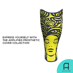 Express yourself with our new Amplified Prosthetic Covers for below-knee limb loss.