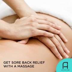 Manage your lower back pain with massage therapy.