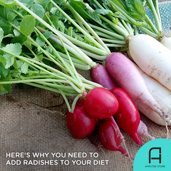 Adding radishes to your diet will give your health a boost.