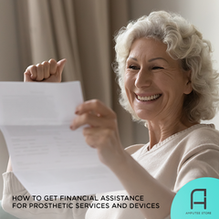 Apply for financial assistance for prosthetic devices and services with these tips.