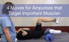 4 moves to improve posture and comfort for amputees while walking.