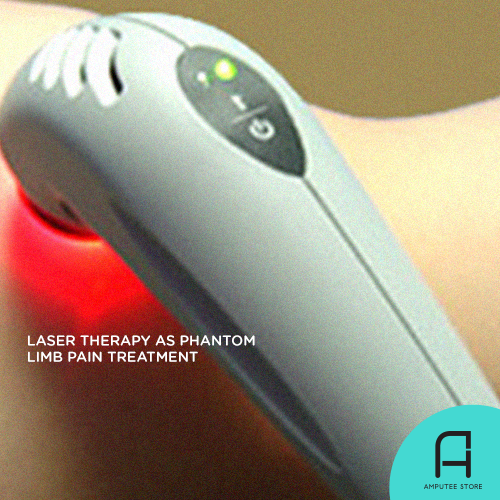 Class 4 laser therapy can help treat phantom limb pain.